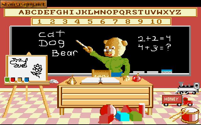 Barney Bear Goes to School