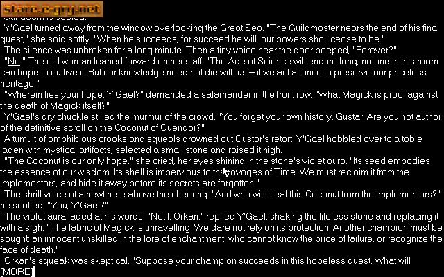 Beyond Zork: The Coconut of Quendor