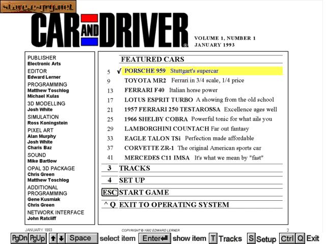 Car and Driver