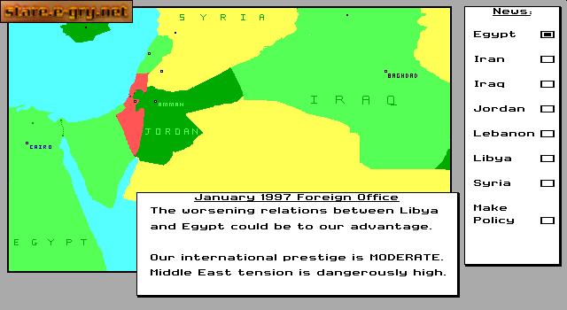 Conflict: Middle-East Political Simulator
