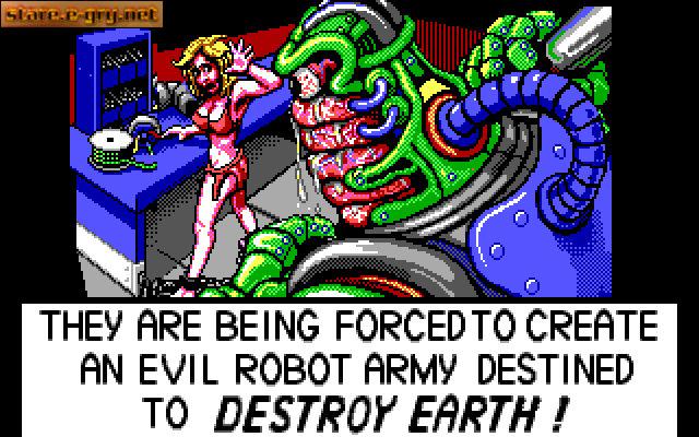 Escape from the Planet of the Robot Monsters