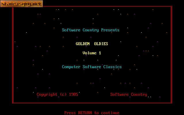 Golden Oldies Volume 1: Computer Software Classics