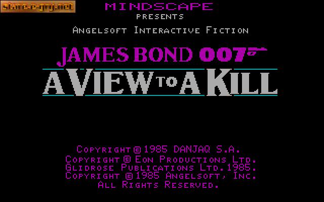 James Bond 007: A View to a Kill