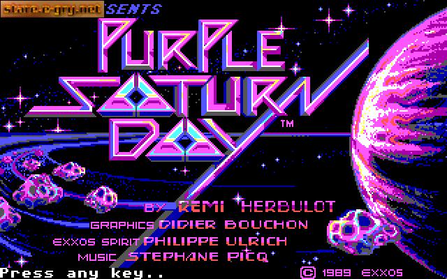 Purple Saturn Day