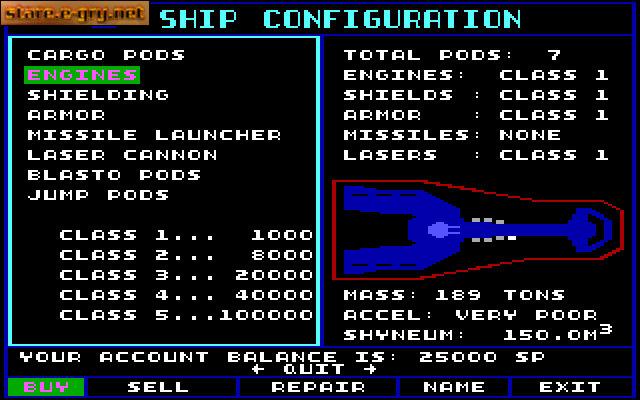 StarFlight 2: Trade Routes of The Cloud Nebula