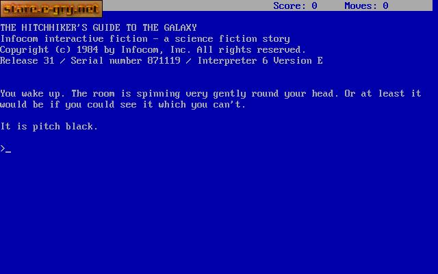 The Hitchhiker's Guide to the Galaxy