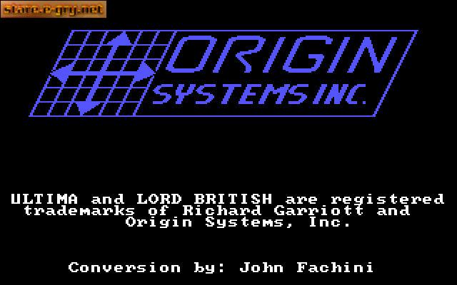 Ultima I: The First Age of Darkness