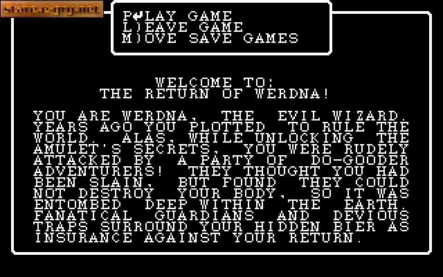Wizardry IV: The Return of Werdna