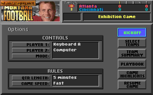 Joe Montana Football