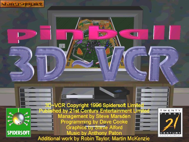 Pinball 3D-VCR (Total Pinball 3D)