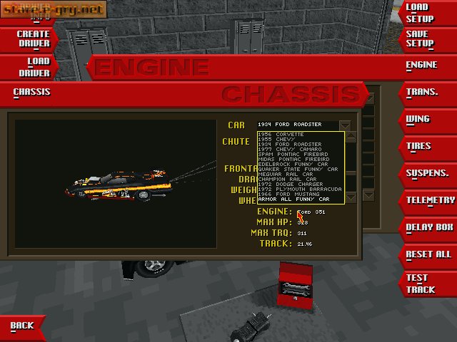 Burnout: Championship Drag Racing
