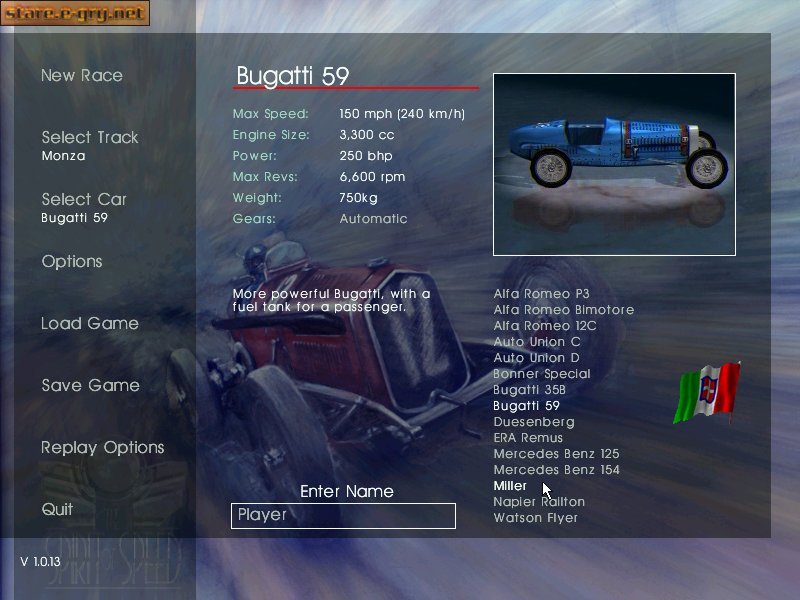 Spirit of Speed 1937