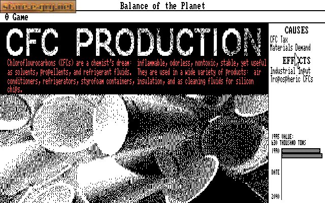 Balance of the Planet