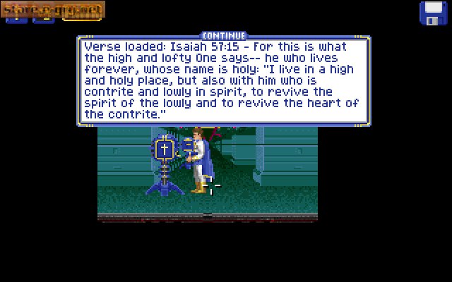Captain Bible in Dome of Darkness
