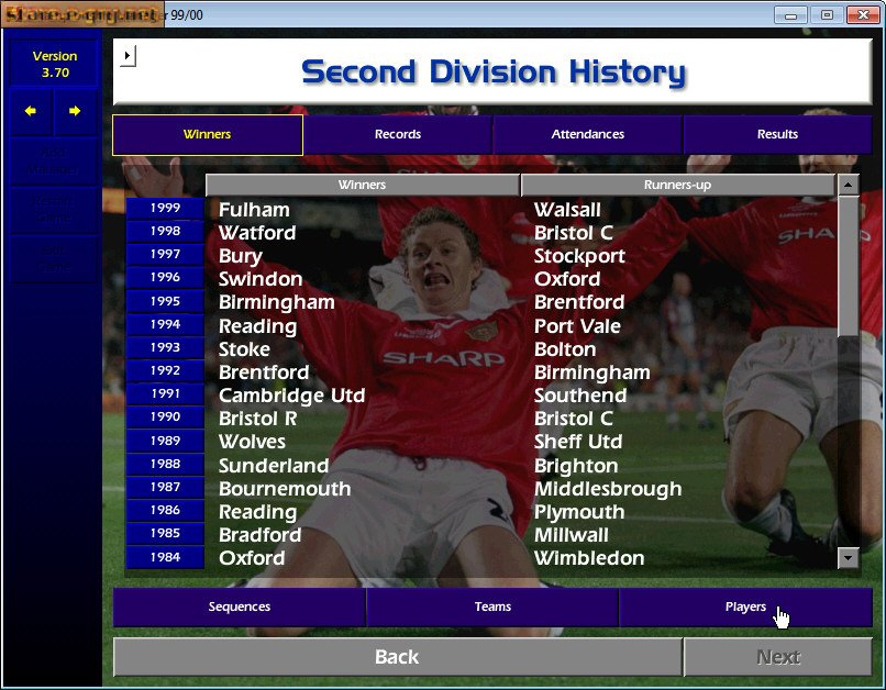 Championship Manager Season 99/00