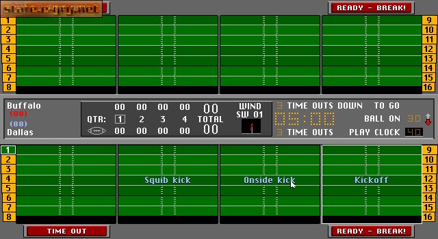 Front Page Sports: Football Pro '95