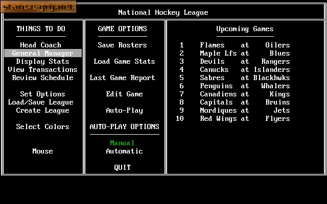 Hockey League Simulator