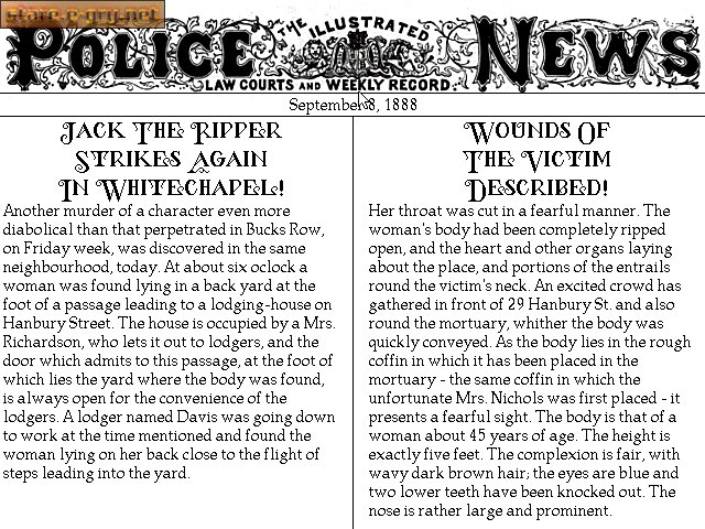 Jack The Ripper