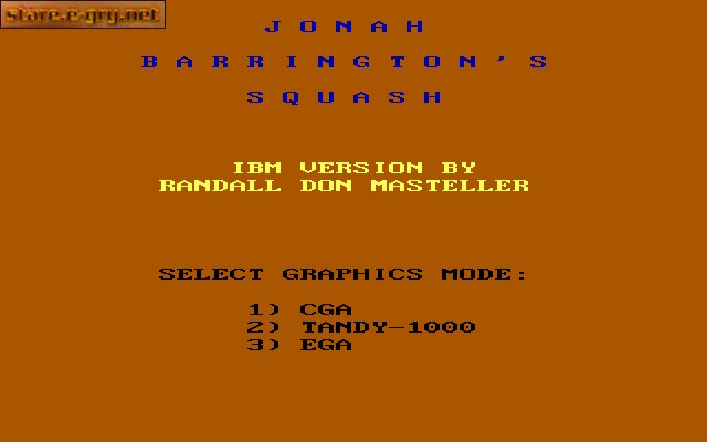 Jonah Barrington's Squash