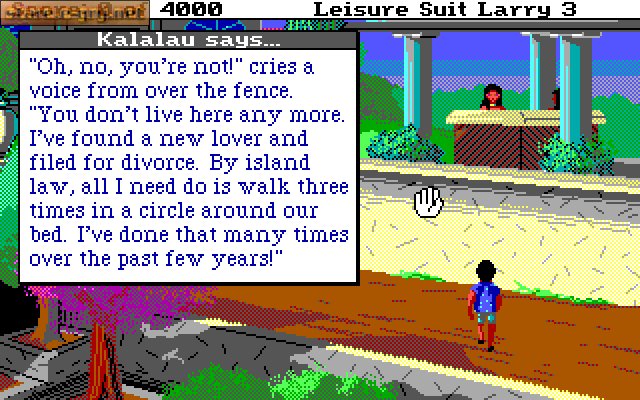 Leisure Suit Larry III: Passionate Patti in Pursuit of the Pulsating Pectorals
