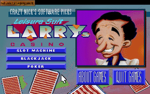 Crazy Nick's Software Picks: Leisure Suit Larry's Casino