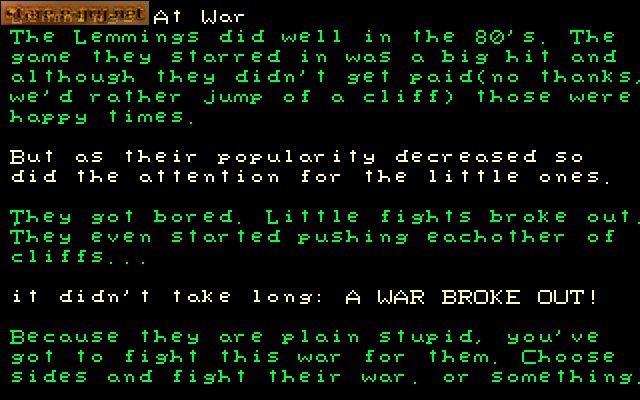 Lemmings at War