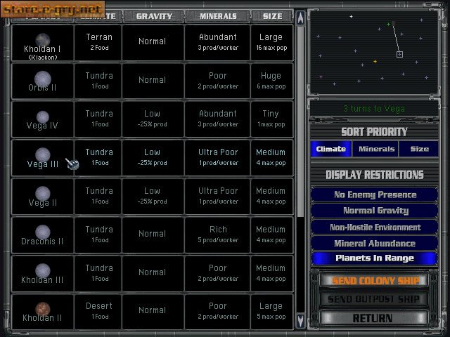 Master of Orion II: Battle at Antares