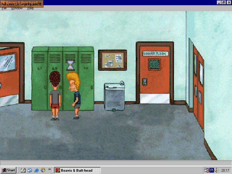 MTV's Beavis and Butt-Head in Virtual Stupidity