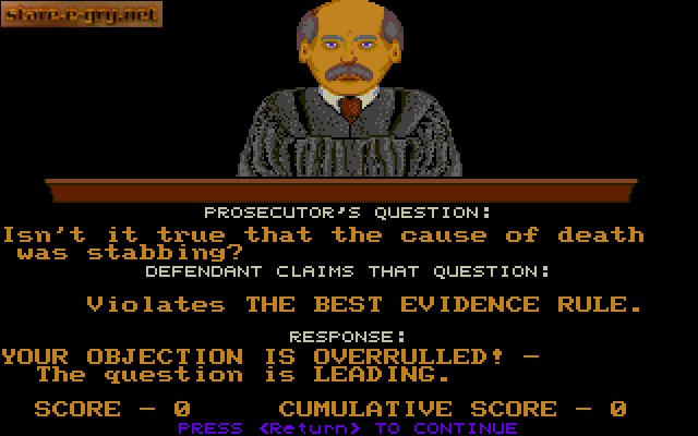 Objection!