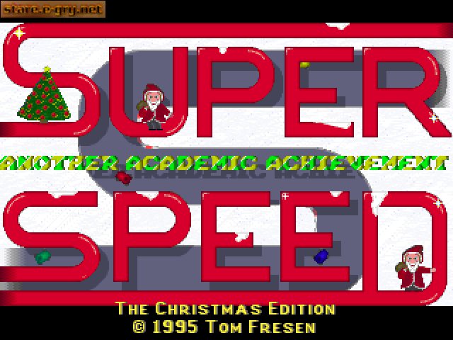 Super Speed: The Christmas Edition