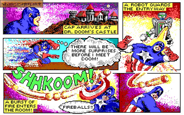 The Amazing Spider-Man and Captain America in Dr. Doom's Revenge!