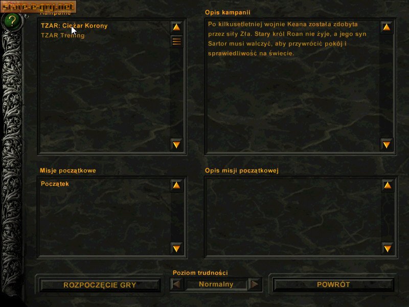 Tzar: Ciężar Korony
