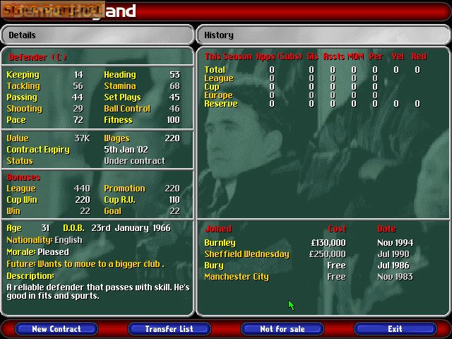 Ultimate Soccer Manager 98