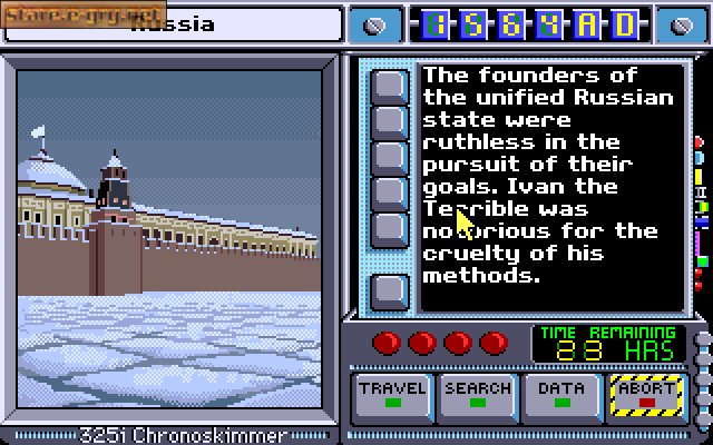 Where in Time Is Carmen Sandiego?
