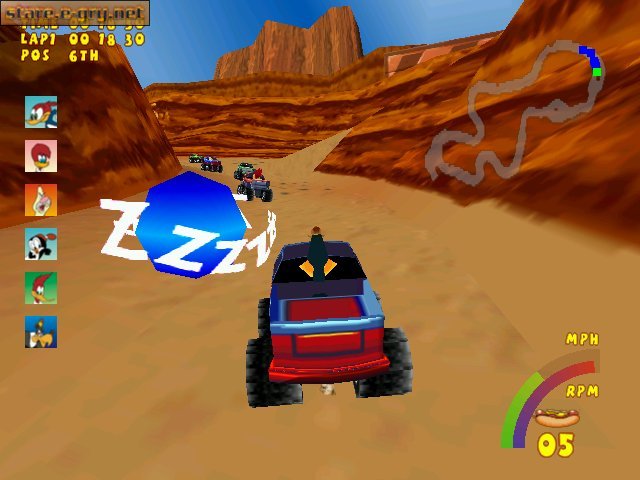 Woody Woodpecker Racing