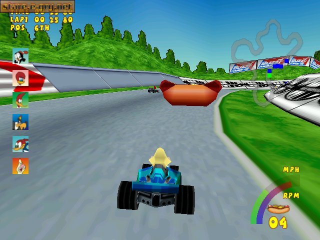 Woody Woodpecker Racing