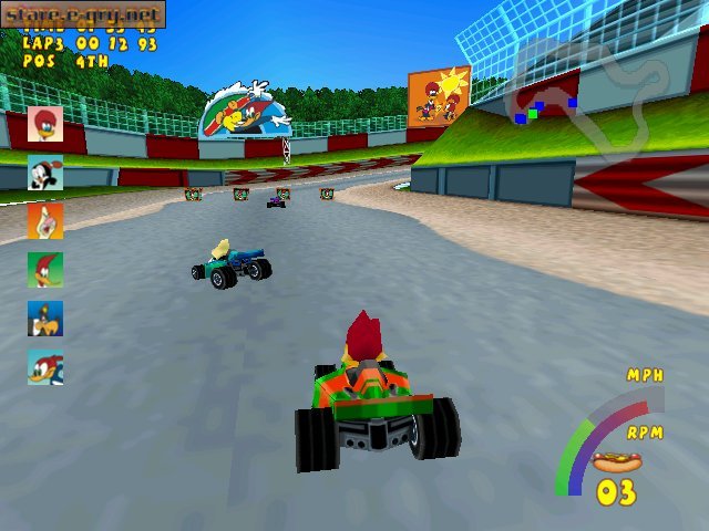Woody Woodpecker Racing