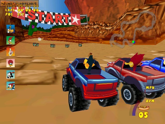 Woody Woodpecker Racing
