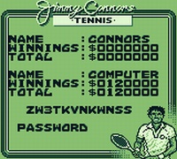 Jimmy Connors Tennis