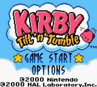 Kirby's Tilt 'n' Tumble