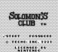 Solomon's Club