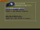 Airborne Ranger: Menu gry. 