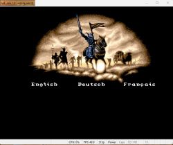 Screen gry Realms:Ekran wyboru języka 