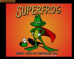 Screen gry Superfrog: 