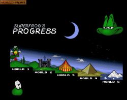 Screen gry Superfrog: 