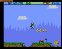 Screen gry Superfrog: 