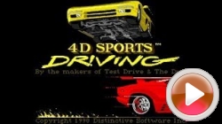 4D Sports Driving: AMIGA 600 - 4D Sports Driving 