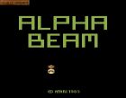 Alpha Beam with Ernie:  