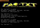 Screen gry Pac-Txt: 
