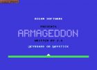 Armageddon:  